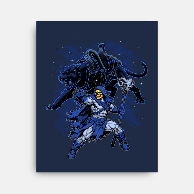 Doom And Panther Shadow-None-Stretched-Canvas-Astrobot Invention