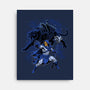 Doom And Panther Shadow-None-Stretched-Canvas-Astrobot Invention
