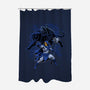 Doom And Panther Shadow-None-Polyester-Shower Curtain-Astrobot Invention