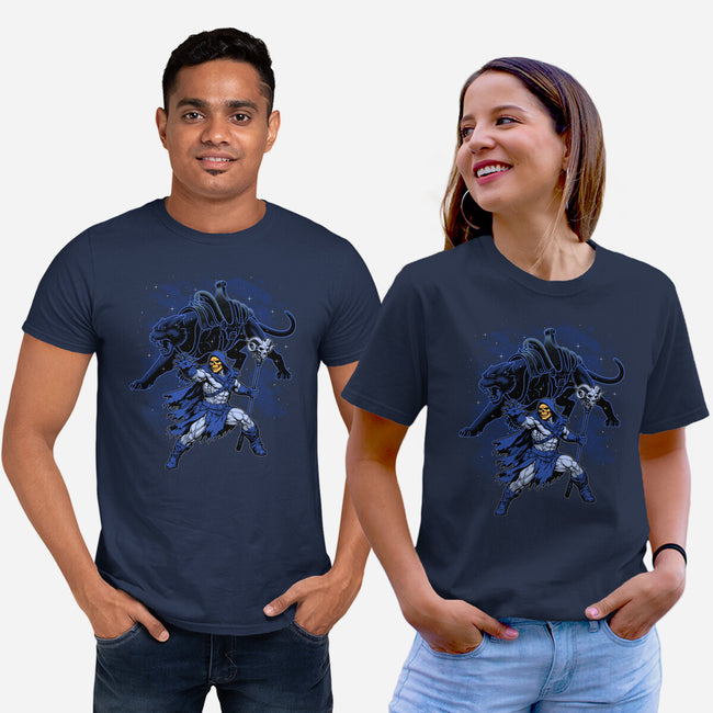 Doom And Panther Shadow-Unisex-Basic-Tee-Astrobot Invention