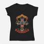 Terror Of The New Frontier-Womens-V-Neck-Tee-AndreusD