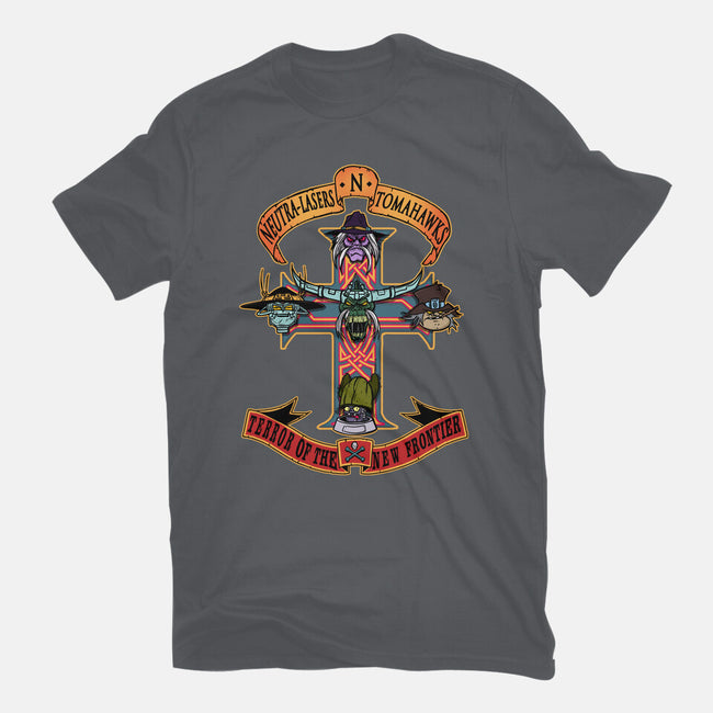 Terror Of The New Frontier-Womens-Fitted-Tee-AndreusD