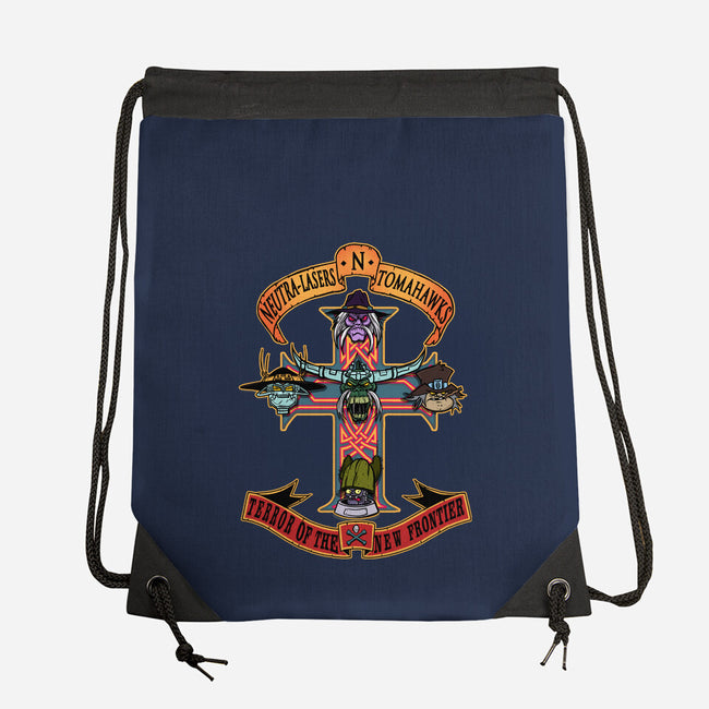 Terror Of The New Frontier-None-Drawstring-Bag-AndreusD