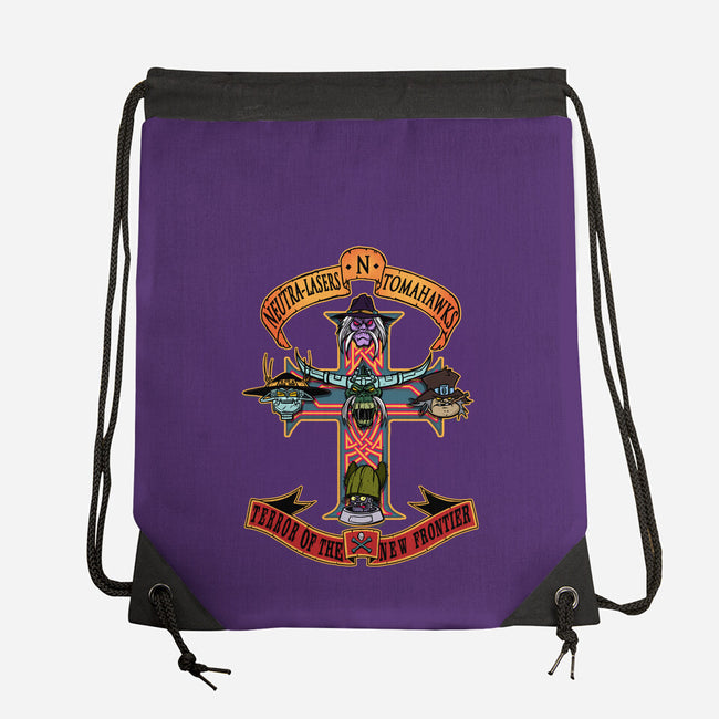 Terror Of The New Frontier-None-Drawstring-Bag-AndreusD