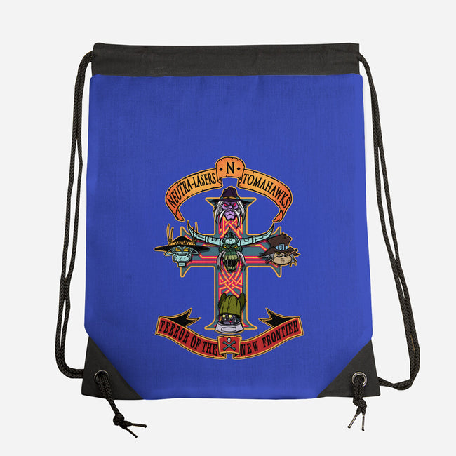 Terror Of The New Frontier-None-Drawstring-Bag-AndreusD