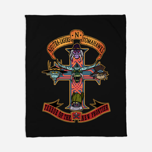 Terror Of The New Frontier-None-Fleece-Blanket-AndreusD