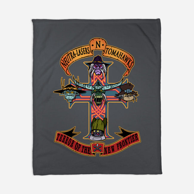 Terror Of The New Frontier-None-Fleece-Blanket-AndreusD