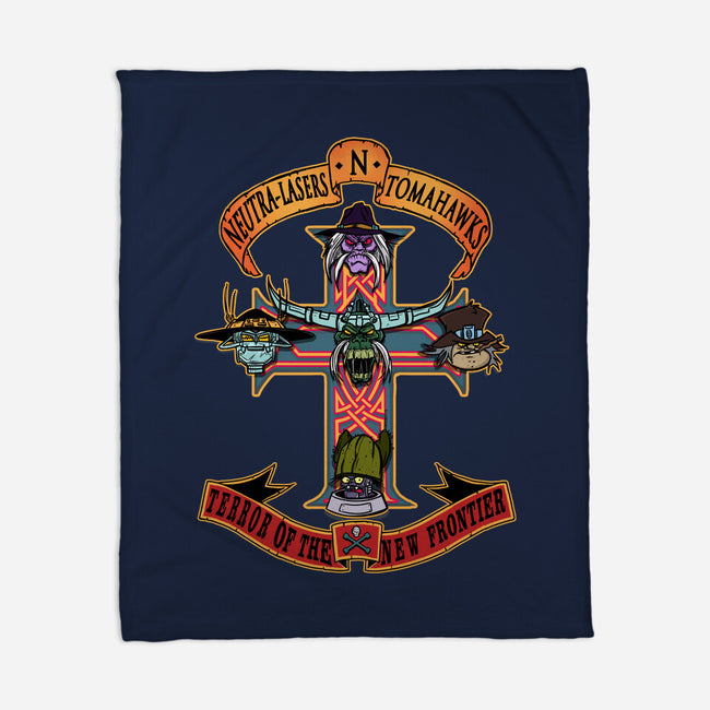 Terror Of The New Frontier-None-Fleece-Blanket-AndreusD