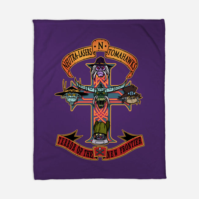 Terror Of The New Frontier-None-Fleece-Blanket-AndreusD