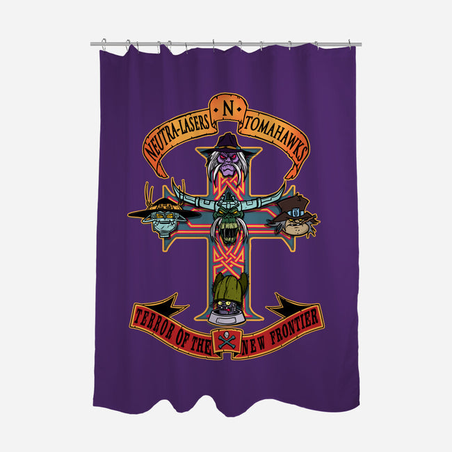 Terror Of The New Frontier-None-Polyester-Shower Curtain-AndreusD