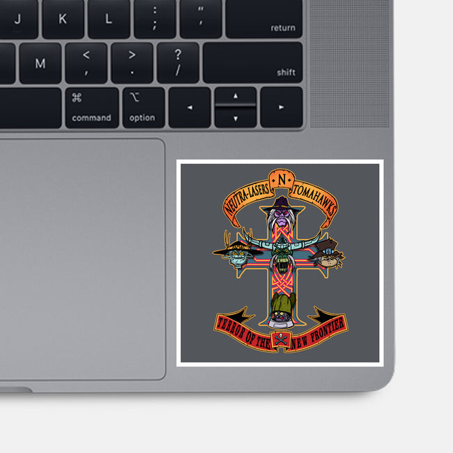 Terror Of The New Frontier-None-Glossy-Sticker-AndreusD