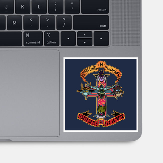 Terror Of The New Frontier-None-Glossy-Sticker-AndreusD
