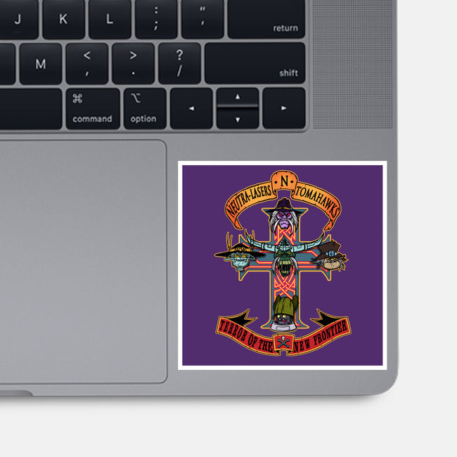 Terror Of The New Frontier-None-Glossy-Sticker-AndreusD