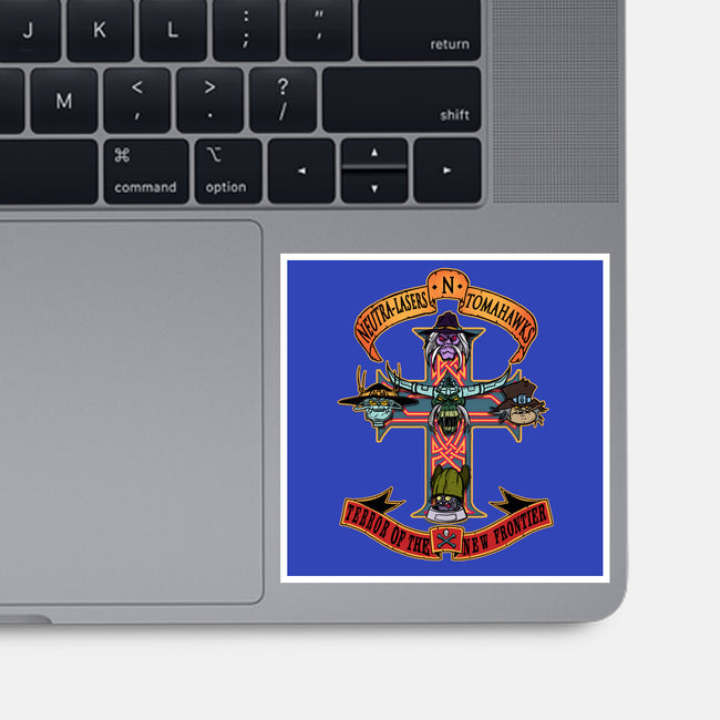 Terror Of The New Frontier-None-Glossy-Sticker-AndreusD