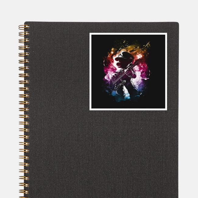 Galactic Tune-None-Glossy-Sticker-kharmazero