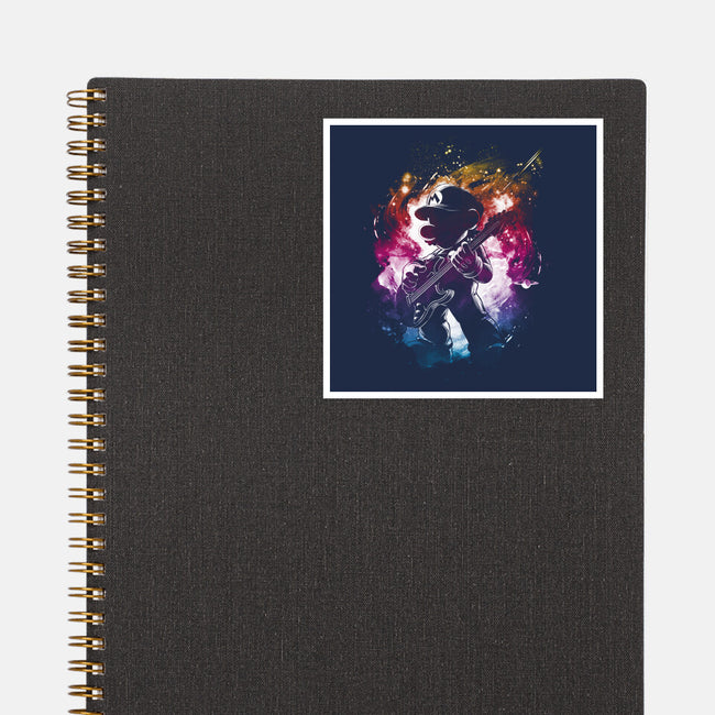 Galactic Tune-None-Glossy-Sticker-kharmazero