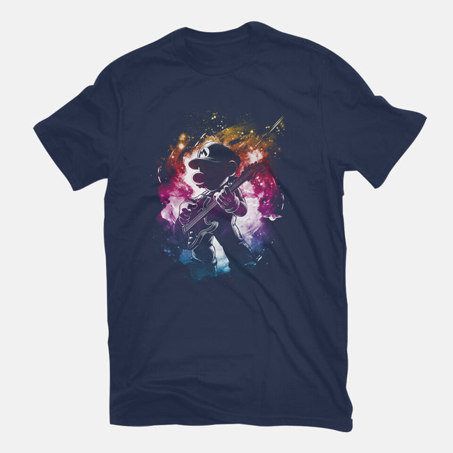 Galactic Tune-Womens-Fitted-Tee-kharmazero