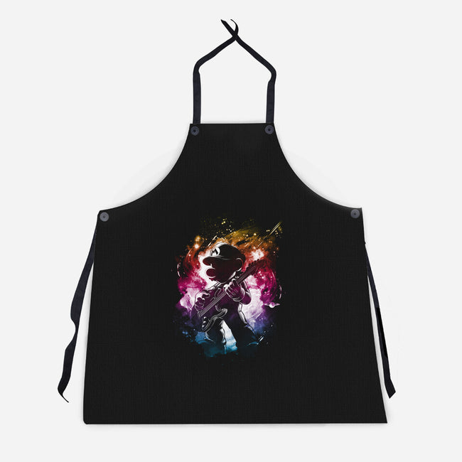 Galactic Tune-Unisex-Kitchen-Apron-kharmazero