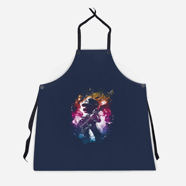 Galactic Tune-Unisex-Kitchen-Apron-kharmazero