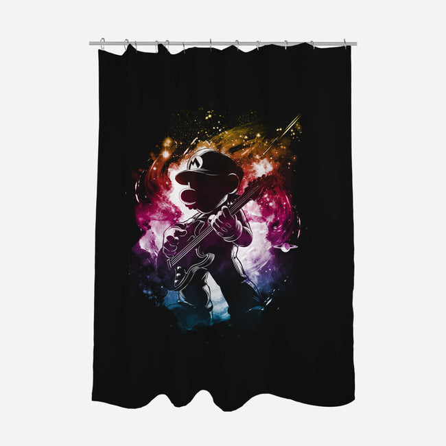 Galactic Tune-None-Polyester-Shower Curtain-kharmazero