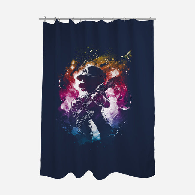 Galactic Tune-None-Polyester-Shower Curtain-kharmazero