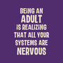 Systems Are Nervous-None-Polyester-Shower Curtain-turborat14