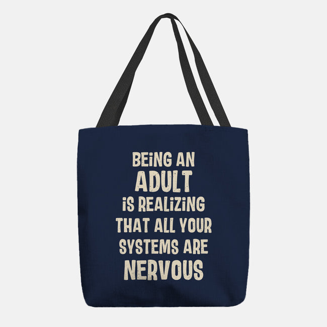 Systems Are Nervous-None-Basic Tote-Bag-turborat14
