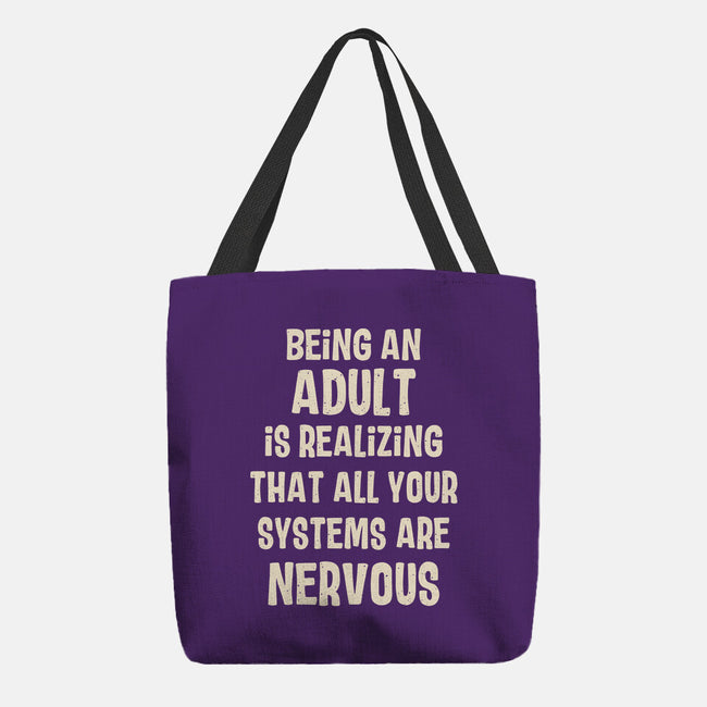 Systems Are Nervous-None-Basic Tote-Bag-turborat14
