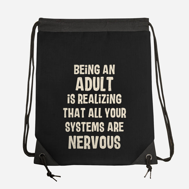 Systems Are Nervous-None-Drawstring-Bag-turborat14