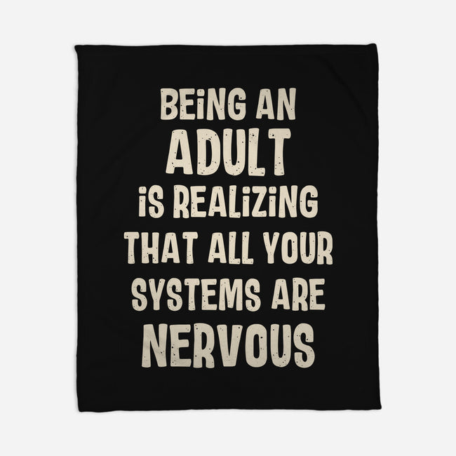 Systems Are Nervous-None-Fleece-Blanket-turborat14