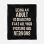 Systems Are Nervous-None-Fleece-Blanket-turborat14