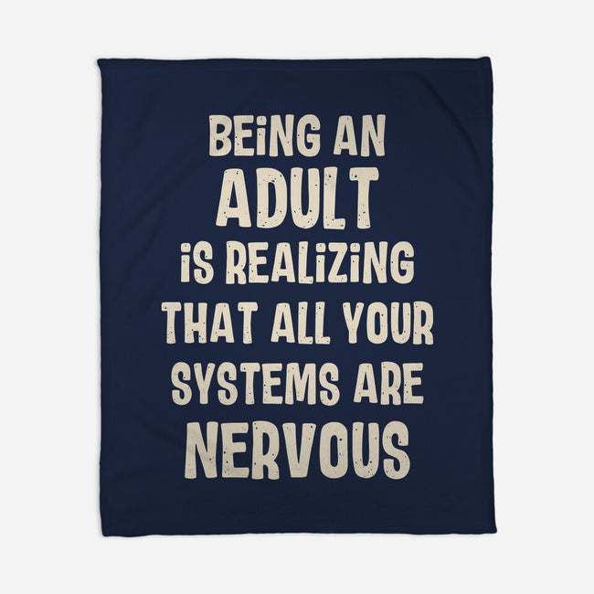 Systems Are Nervous-None-Fleece-Blanket-turborat14