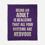 Systems Are Nervous-None-Fleece-Blanket-turborat14