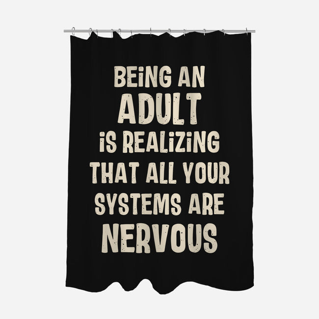 Systems Are Nervous-None-Polyester-Shower Curtain-turborat14