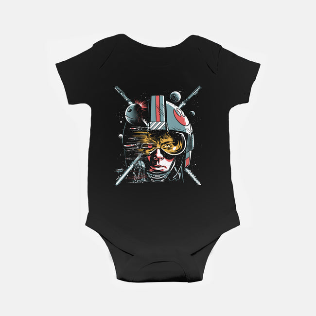 Pilot Luke-Baby-Basic-Onesie-zascanauta