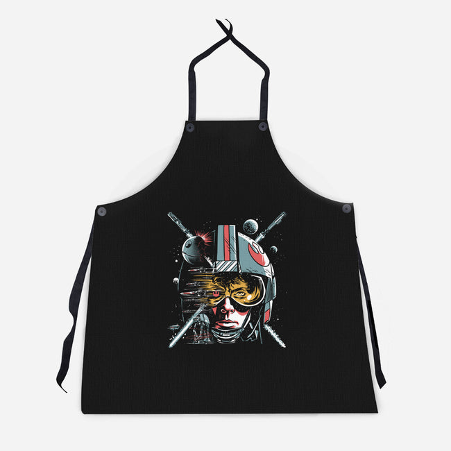 Pilot Luke-Unisex-Kitchen-Apron-zascanauta