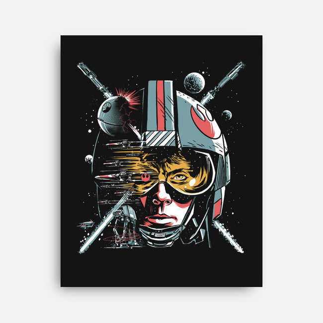 Pilot Luke-None-Stretched-Canvas-zascanauta