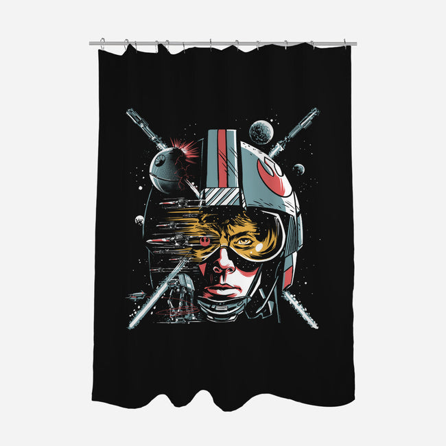Pilot Luke-None-Polyester-Shower Curtain-zascanauta