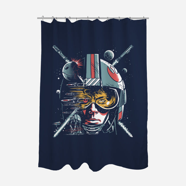 Pilot Luke-None-Polyester-Shower Curtain-zascanauta