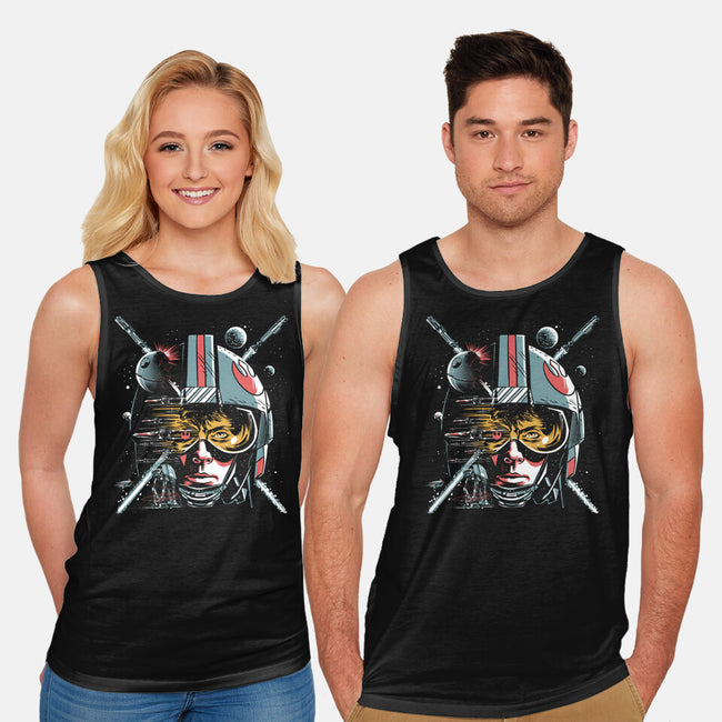 Pilot Luke-Unisex-Basic-Tank-zascanauta