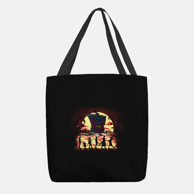 The Fellowship Of The Pirates-None-Basic Tote-Bag-zascanauta