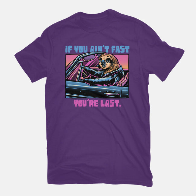 Fast Or Last-Youth-Basic-Tee-glitchygorilla