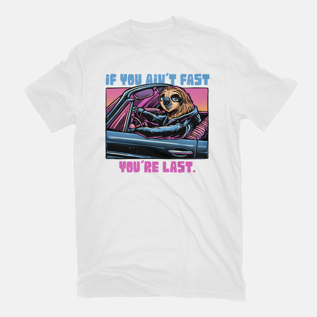 Fast Or Last-Youth-Basic-Tee-glitchygorilla