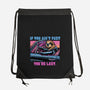Fast Or Last-None-Drawstring-Bag-glitchygorilla