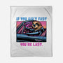 Fast Or Last-None-Fleece-Blanket-glitchygorilla