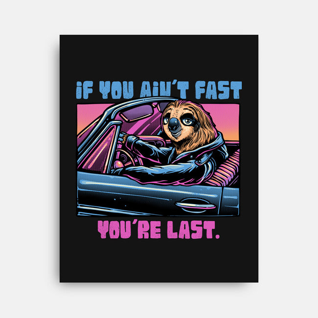 Fast Or Last-None-Stretched-Canvas-glitchygorilla