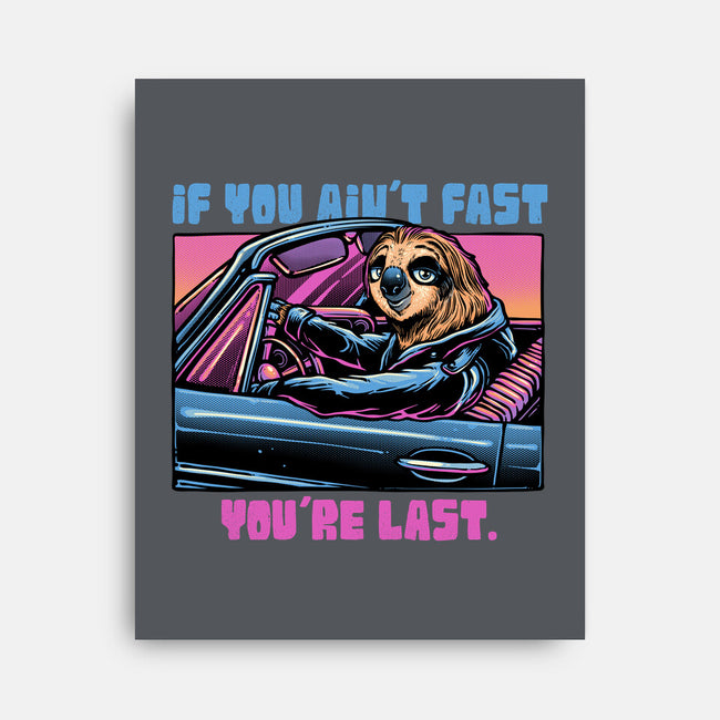 Fast Or Last-None-Stretched-Canvas-glitchygorilla