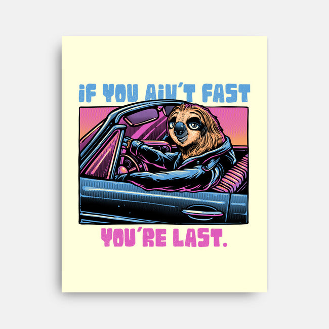 Fast Or Last-None-Stretched-Canvas-glitchygorilla