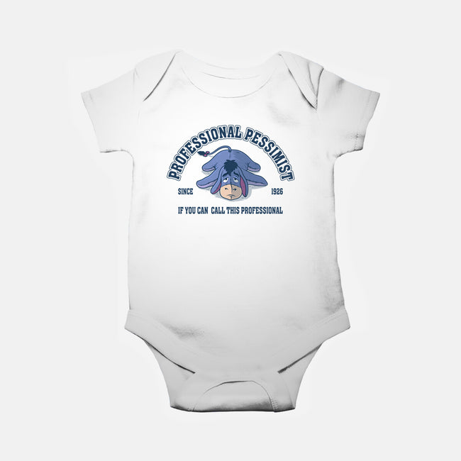 Professional Pessimist-Baby-Basic-Onesie-erion_designs