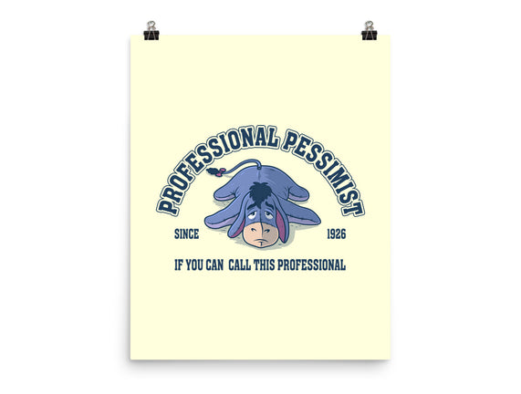 Professional Pessimist